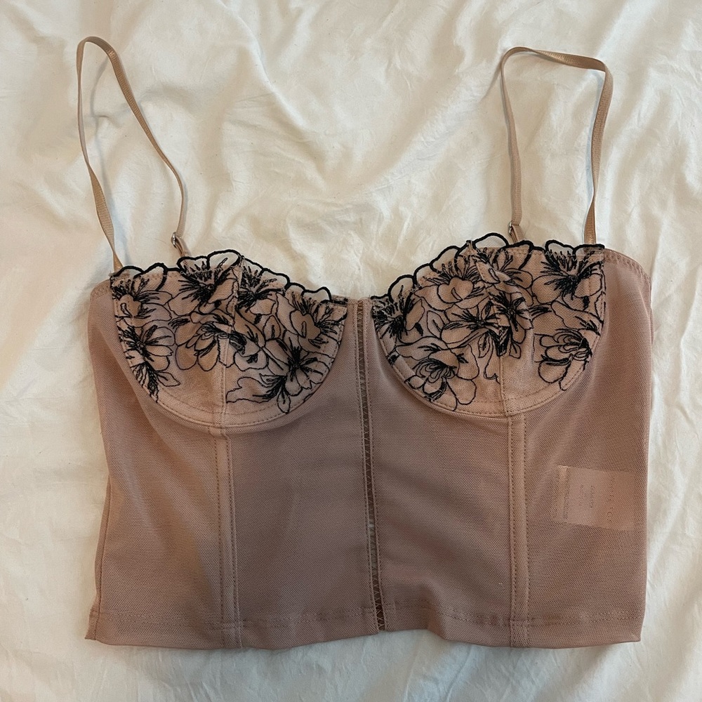 White Fox Corset